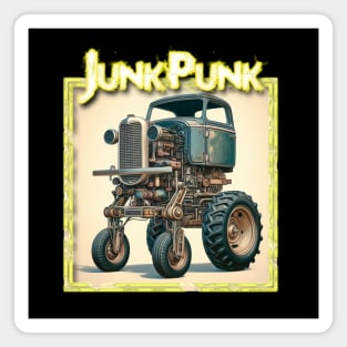 JunkPunk - Happy Truck - WelshDesigns Magnet